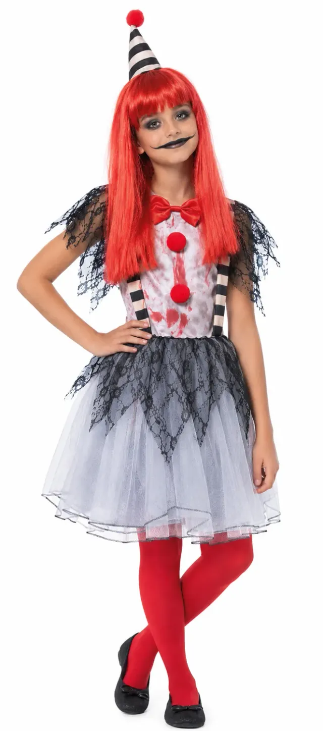 Rubies Clown Sanguinario costume Halloween bimbo taglia S