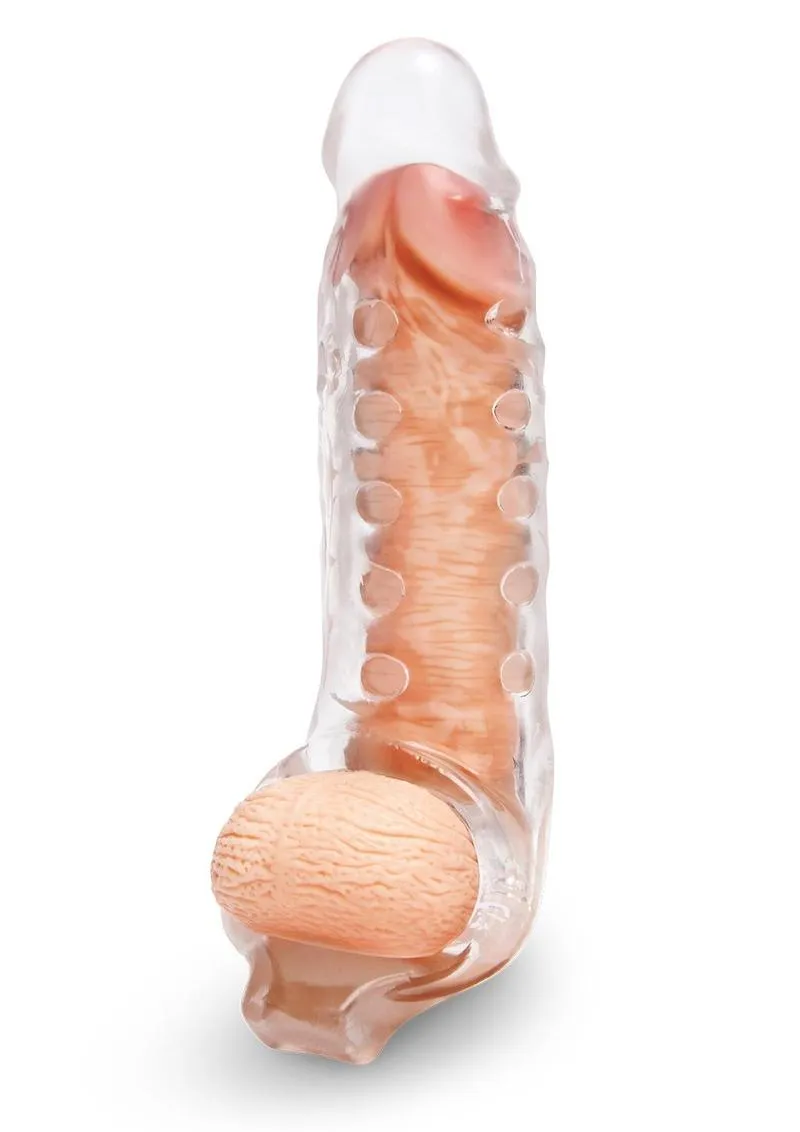 Size Up Stretch Extender guaina trasparente 2,5 cm con anelli