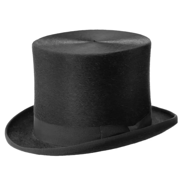 Altenburg Classic Beaver Melusine cilindro nero feltro