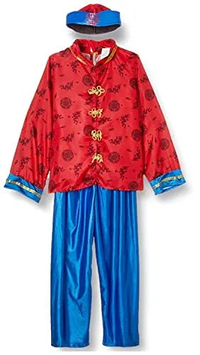 Dress Up America costume cinese bambino 3 pezzi con cappello