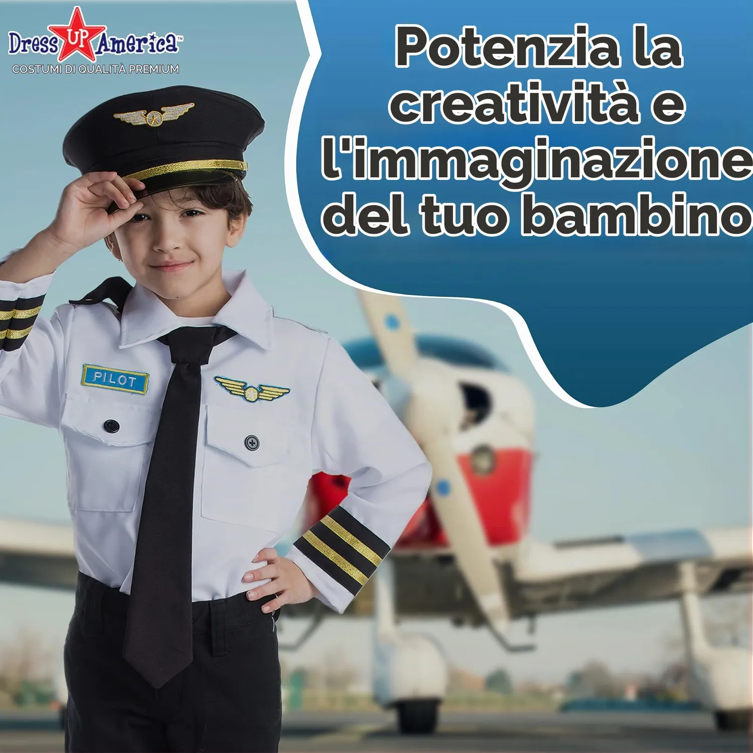 Dress Up America Costume Gioco Ruolo Bambini Travestimento