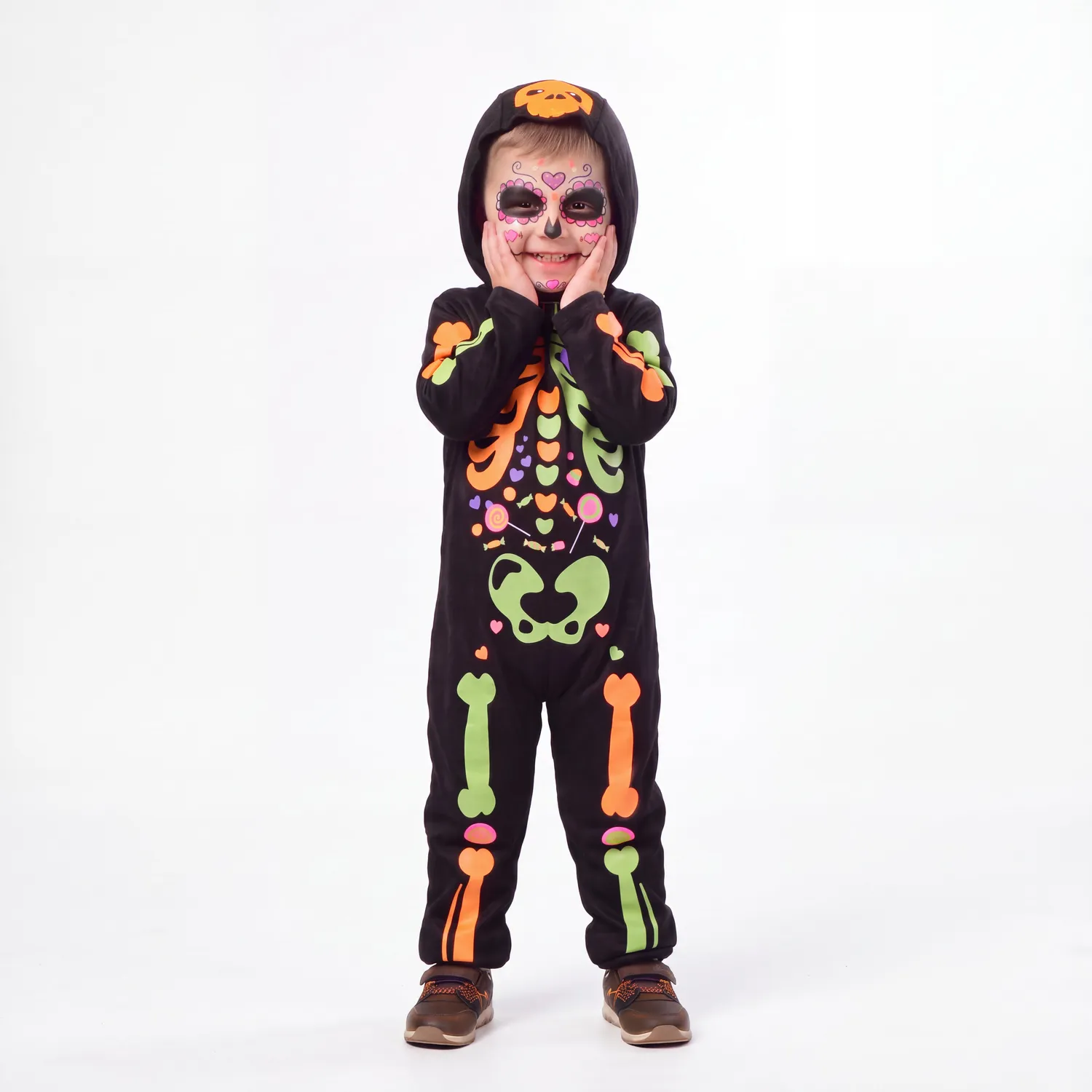 Rubies Skelet Caramelle Brillante Costume Bambino