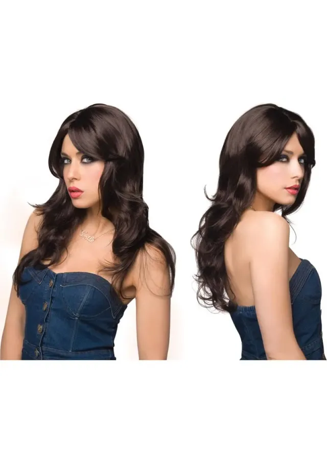 Pleasure Wigs Jessie parrucca castana effetto naturale