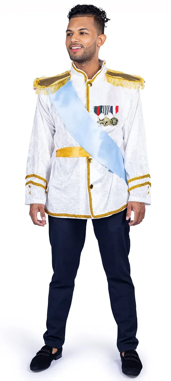 Dress Up America Royal Prince costume principe azzurro bimbo