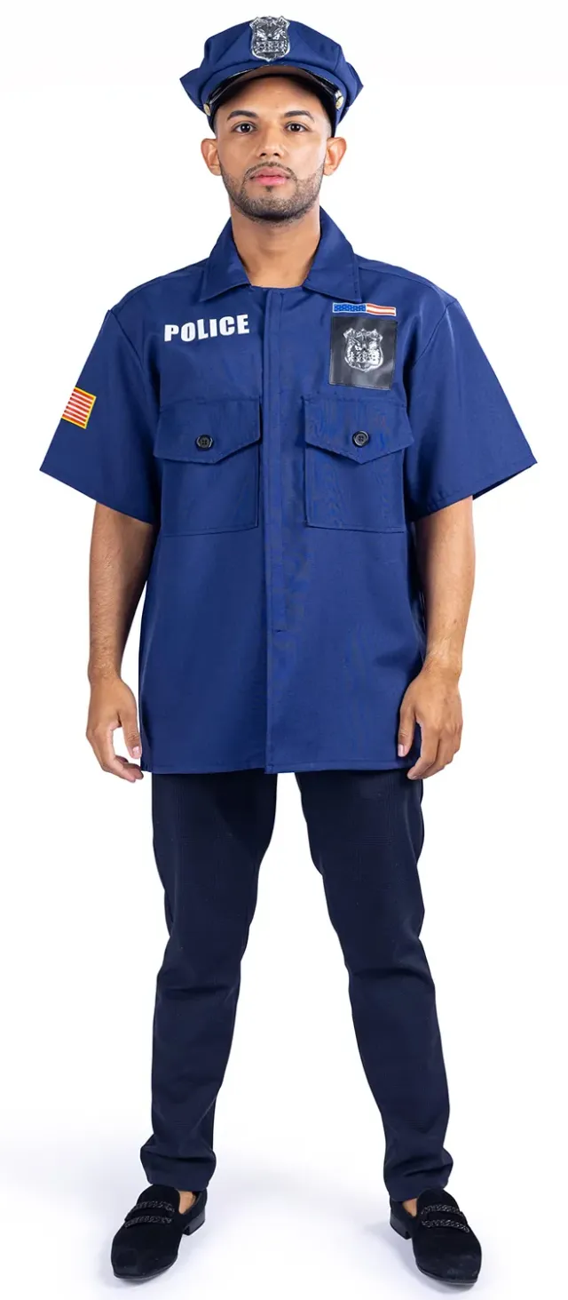 Dress Up America Poliziotto costume adulto divisa taglia unica