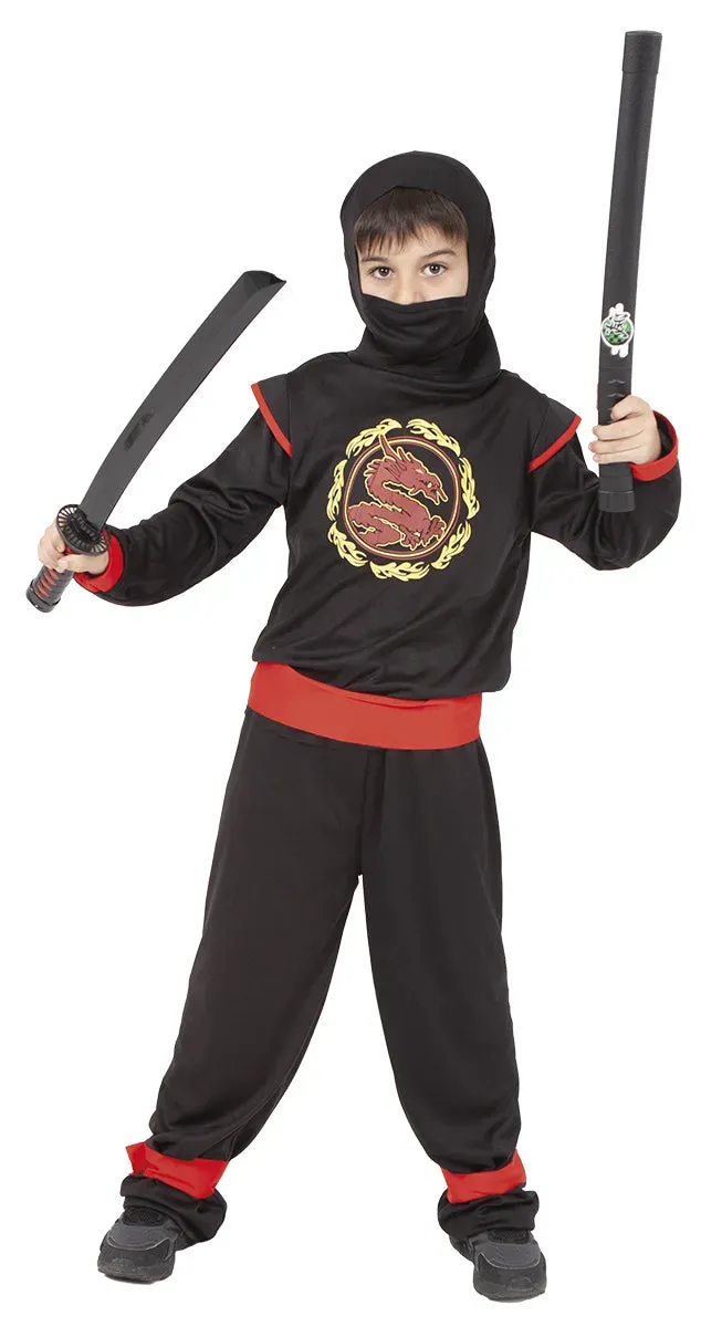 Rubies Ninja spada giocattolo 60 cm rossa/nera OS