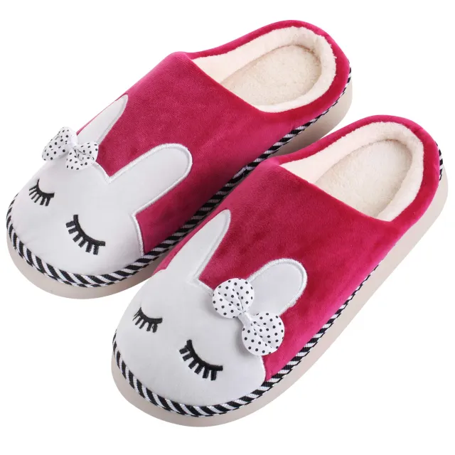 Katara Pantofole Coniglio peluche bacca EU 37/38 donna