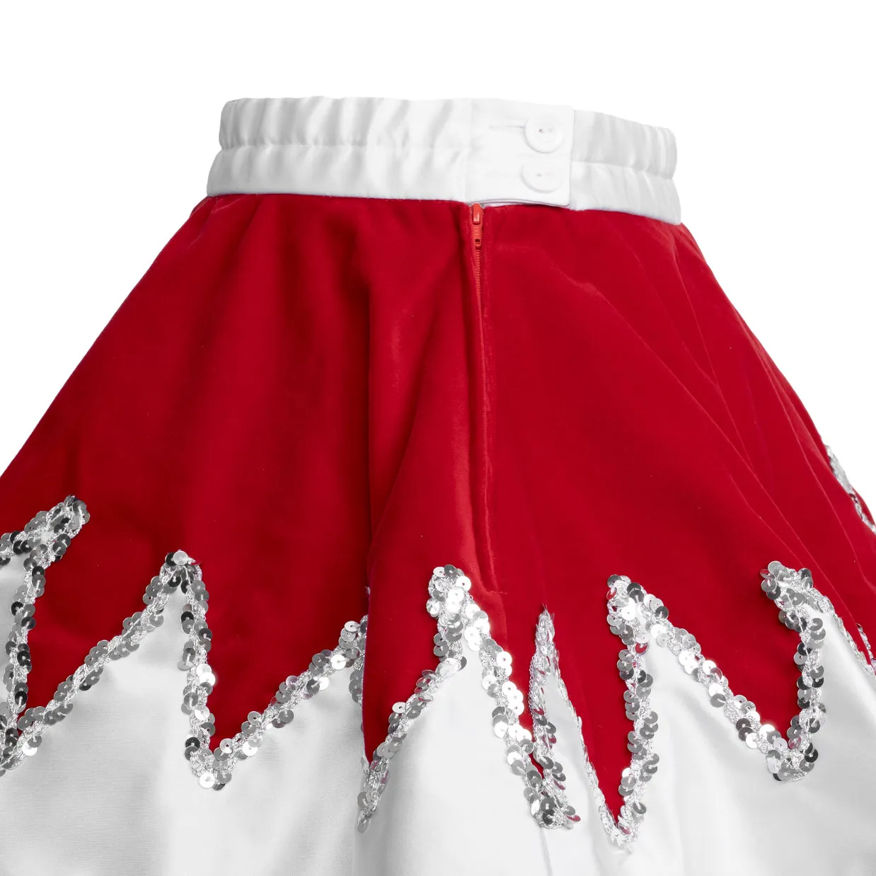 Altenburg guardia rosso bianco abito majorette fiamme