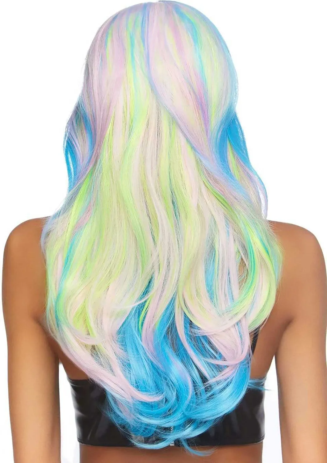 Leg Avenue Mystic Hue Long parrucca multicolore onde O/S