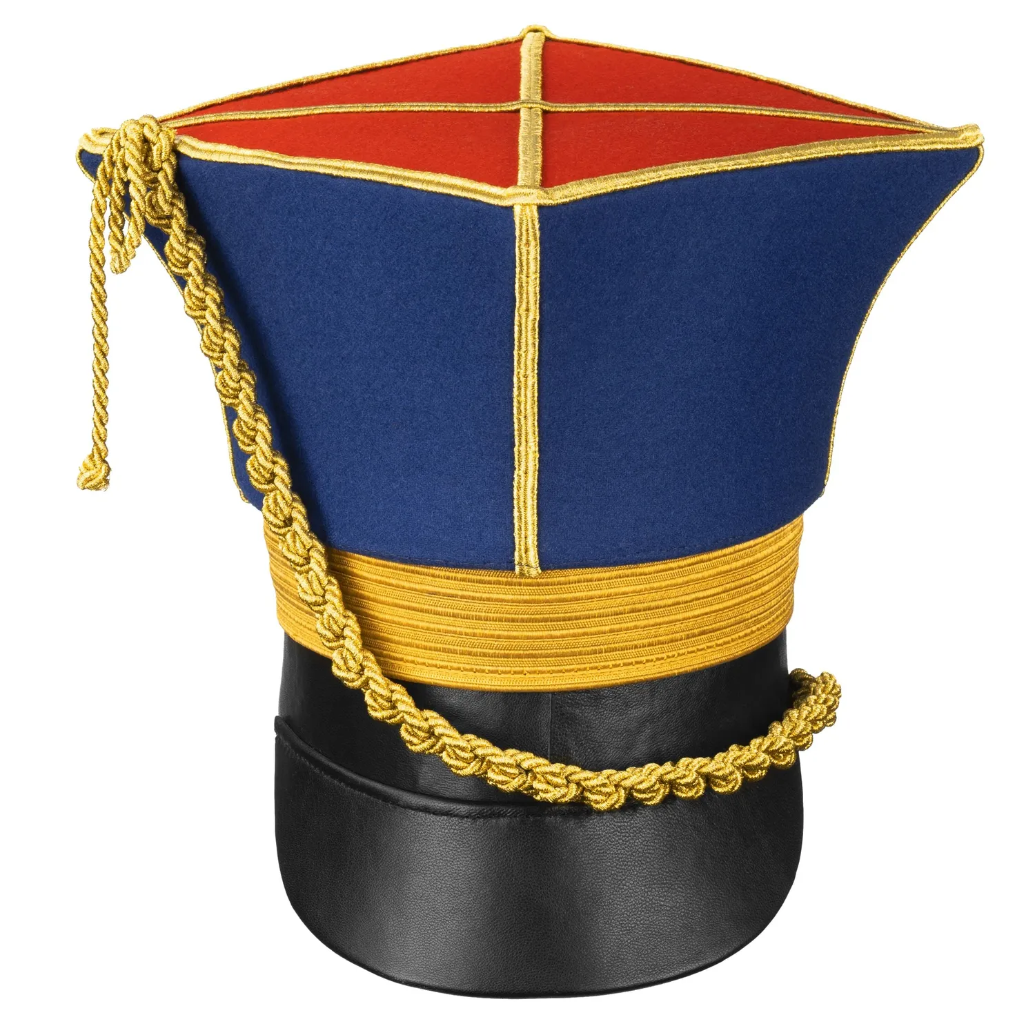 Altenburg Shako rosso blu cappello militare