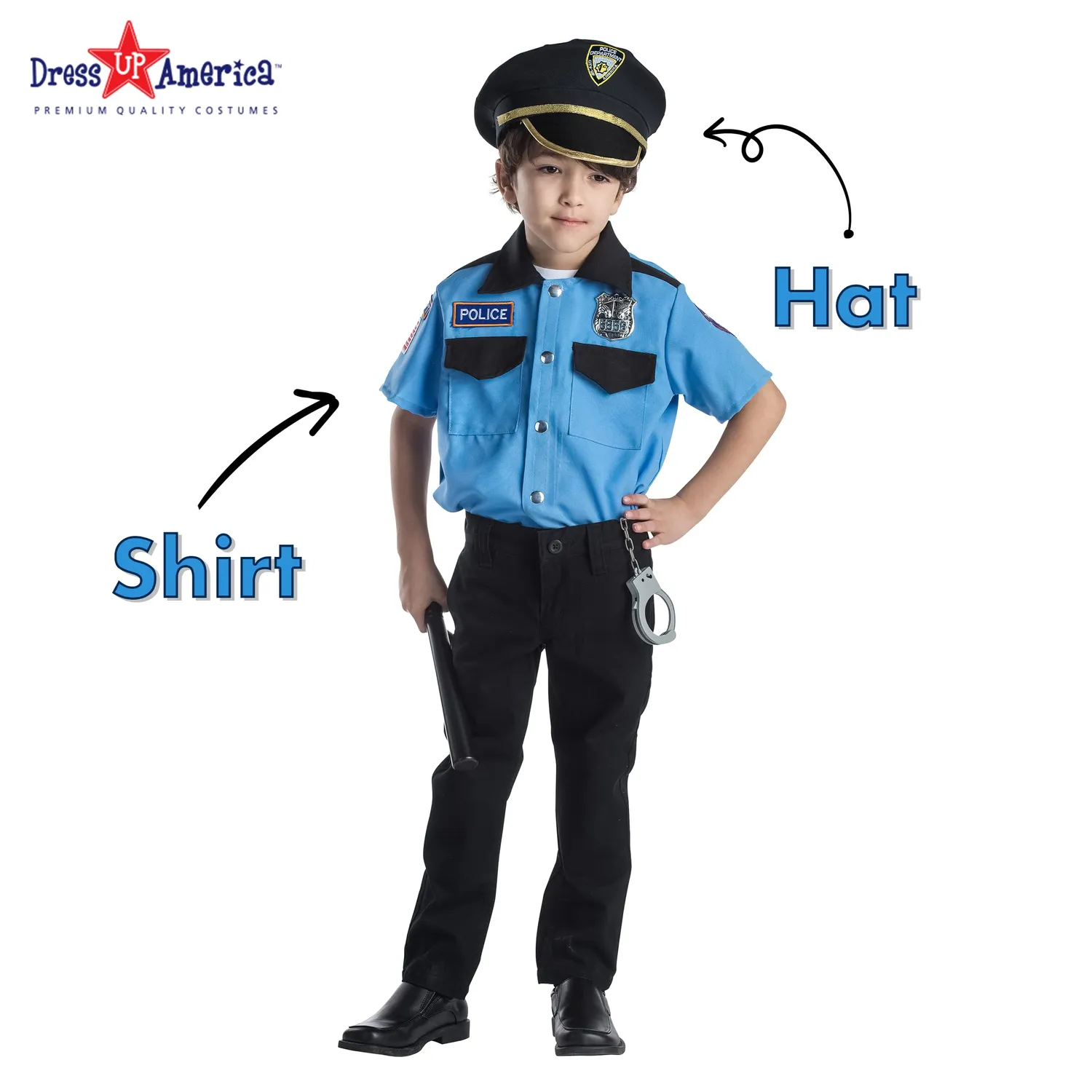 Dress Up America Set Travestimento Bambini Costume gioco ruolo