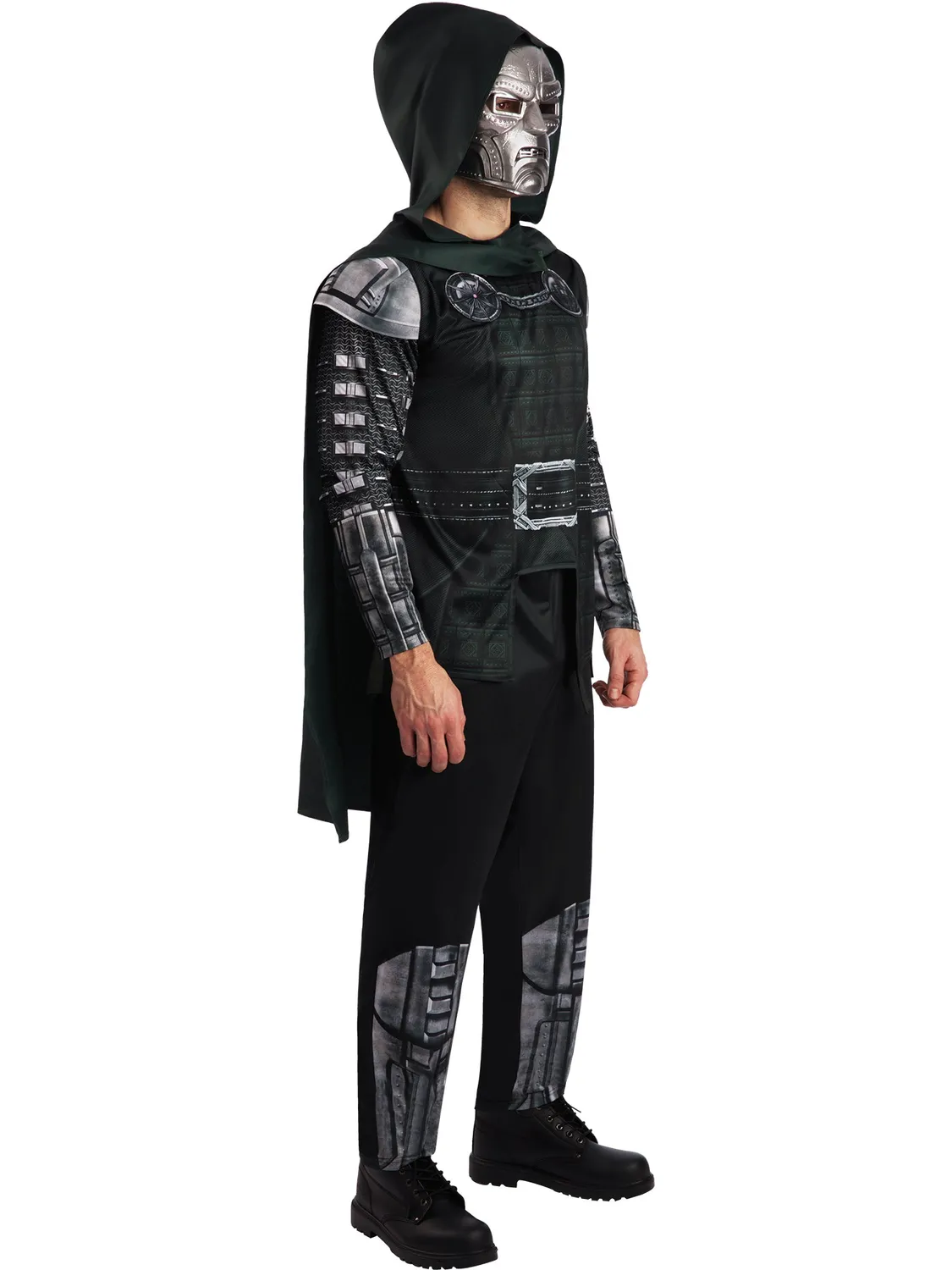Rubies Dr Doom Deluxe costume adulto Marvel con mantello