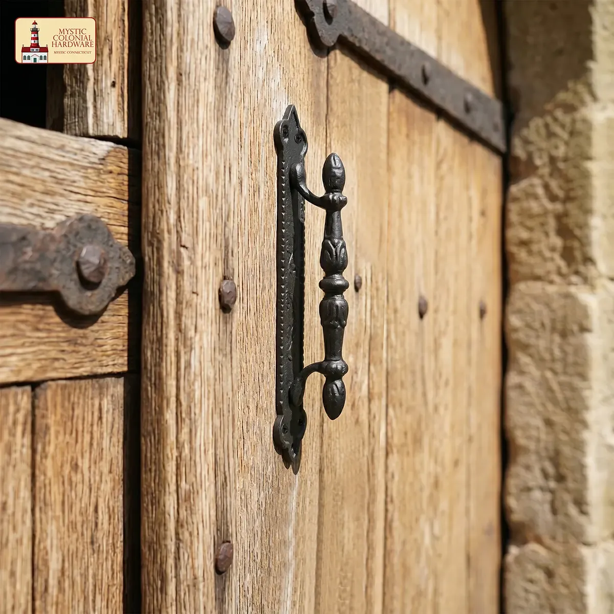 Medieworld Victorian Door Pull Handle maniglia ghisa 2pz