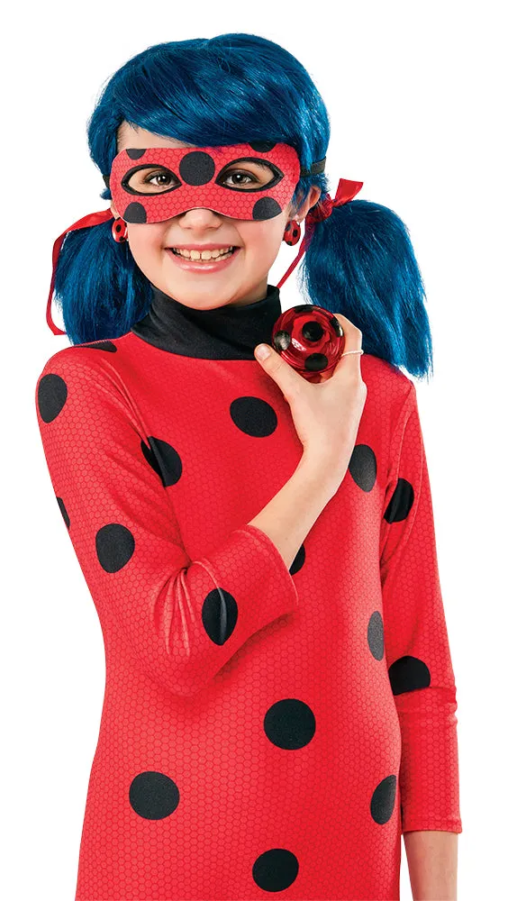 Rubies Ladybug Set Yo-Yo Orecchini Bambina OS