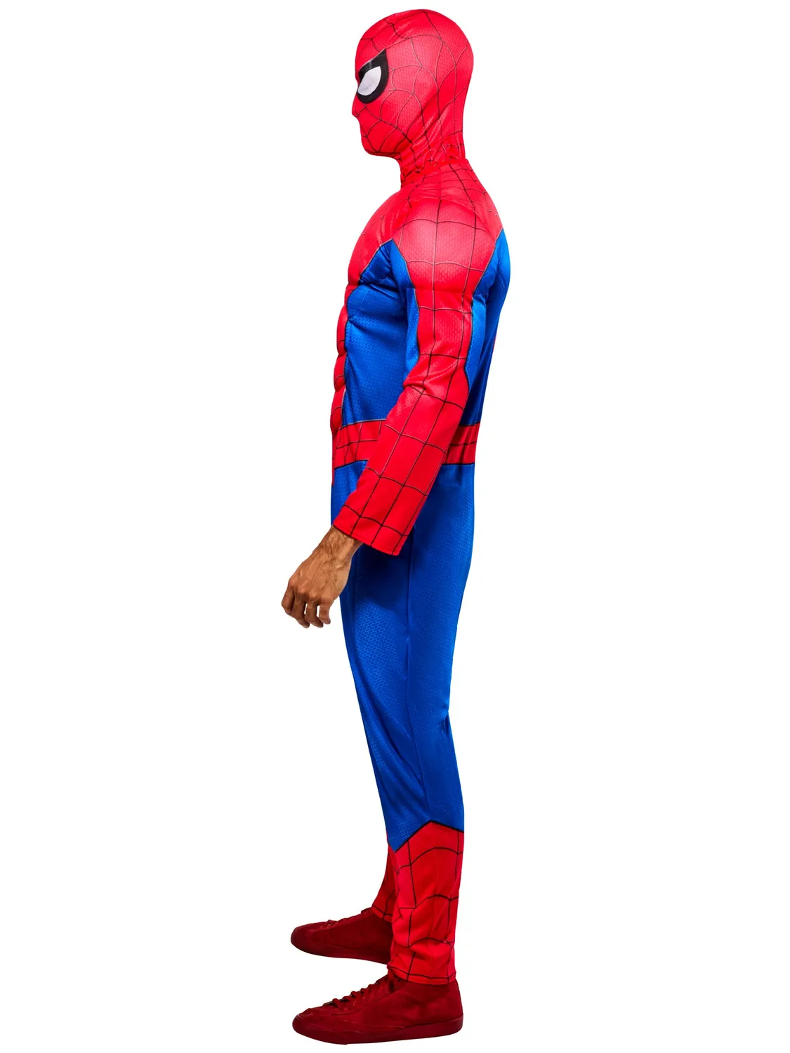Rubies Spider-Man DLX Uomo costume adulto muscoli