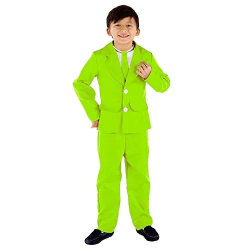 Dress Up America Vestito Verde Bambino 12-14 Anni 3 Pezzi