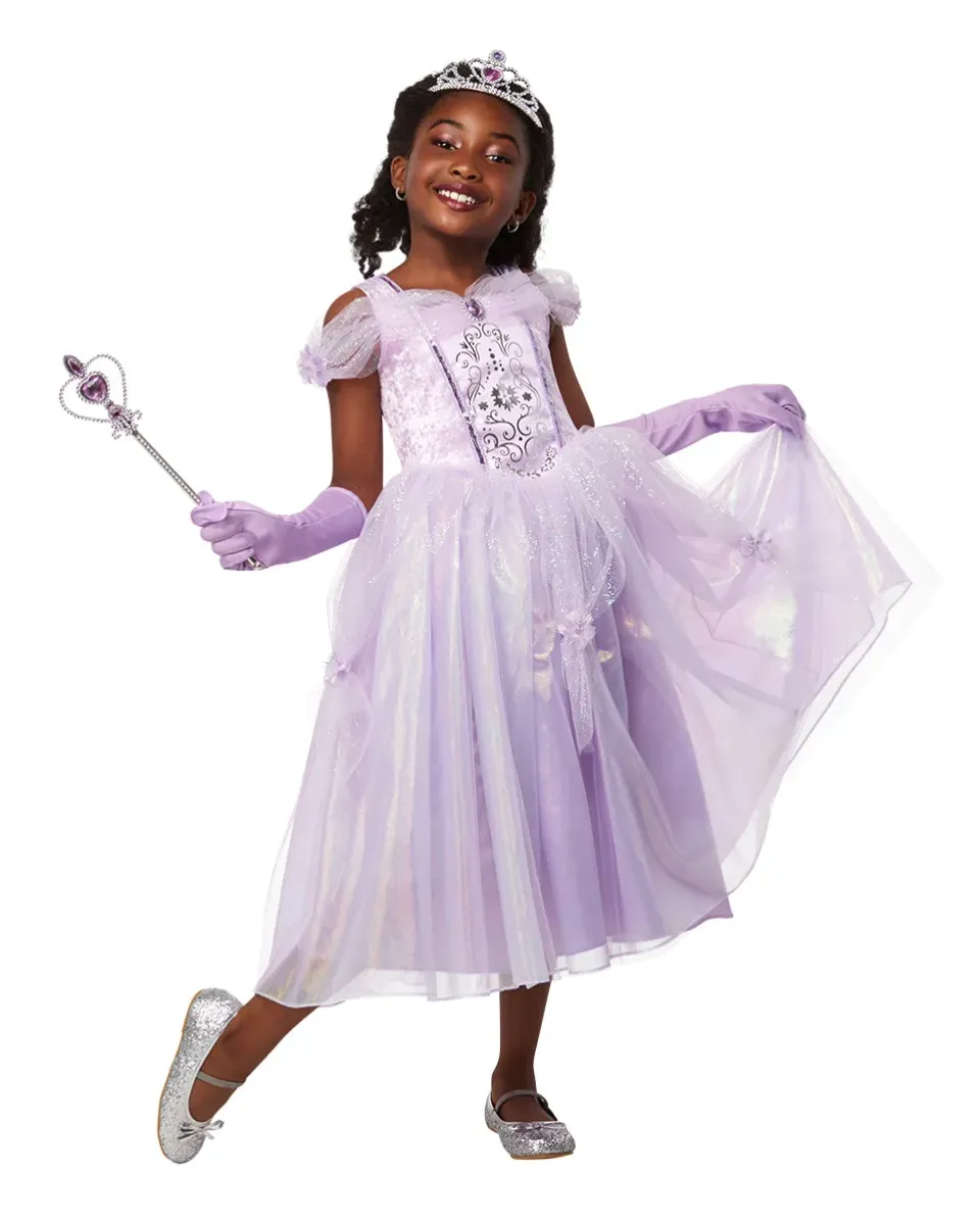 Rubies Purple Princes costume bambina principessa viola