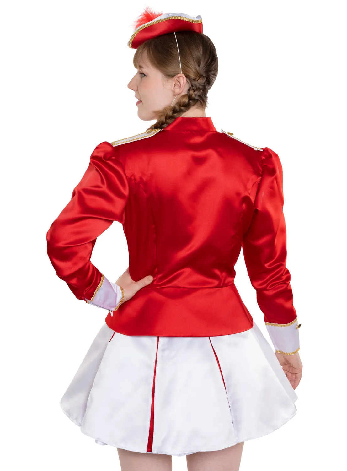Altenburg abito da guardia rosso divisa majorette taglie 32-48