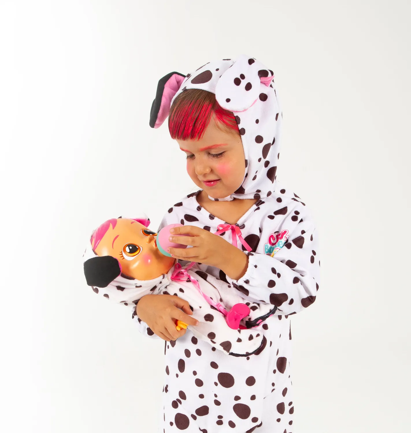 Rubies Cry Babies Dotty costume bambino tuta con cappuccio