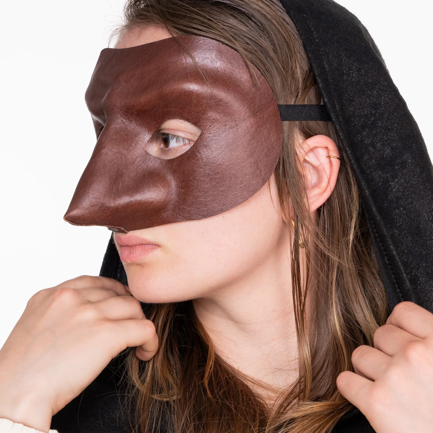 Altenburg Pantalone maschera veneziana cuoio Commedia Arte