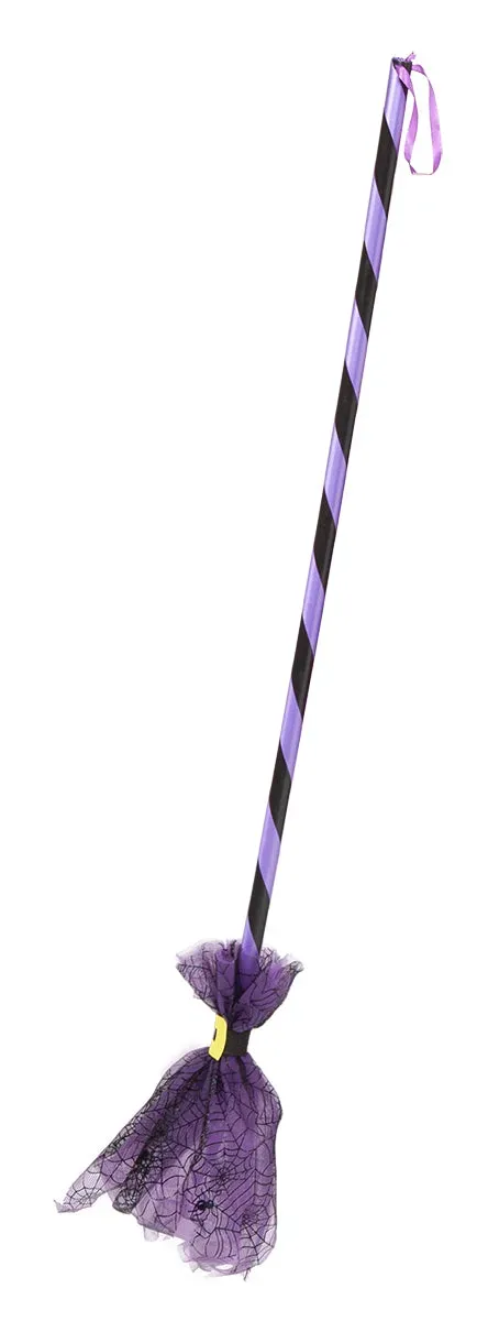 Rubies Ragnatela scopa strega 85 cm lilla