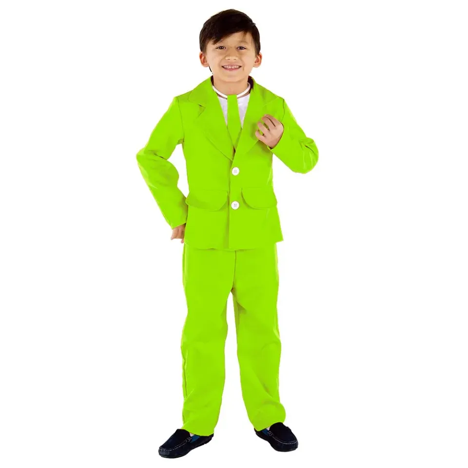 Dress Up America Vestito Verde Bambino 12-14 Anni 3 Pezzi