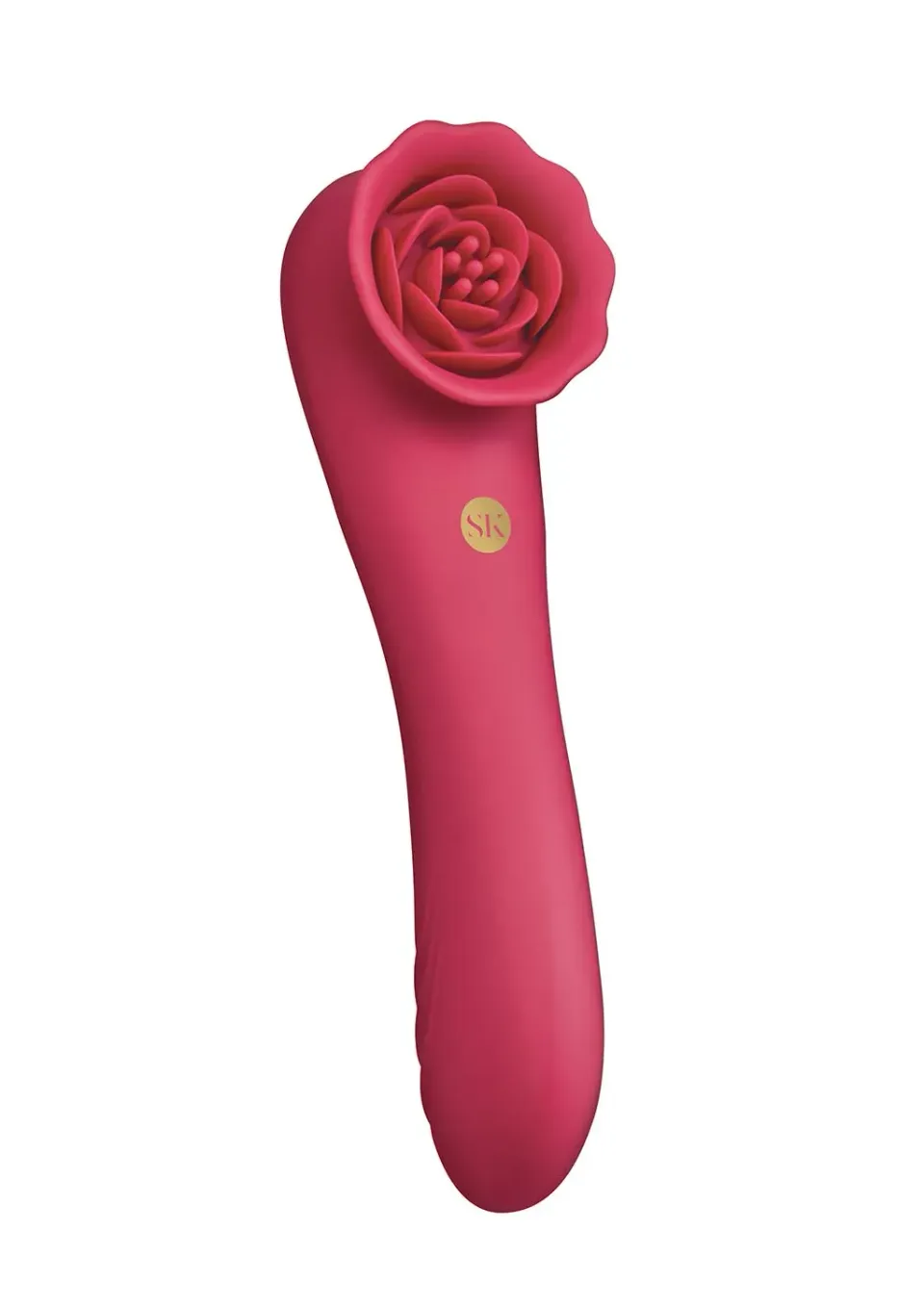 Secret Kisses Rosegasm Rose Quake vibratore rosso