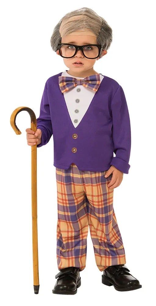 Rubies Piccolo Vecchio costume bambino con parrucca