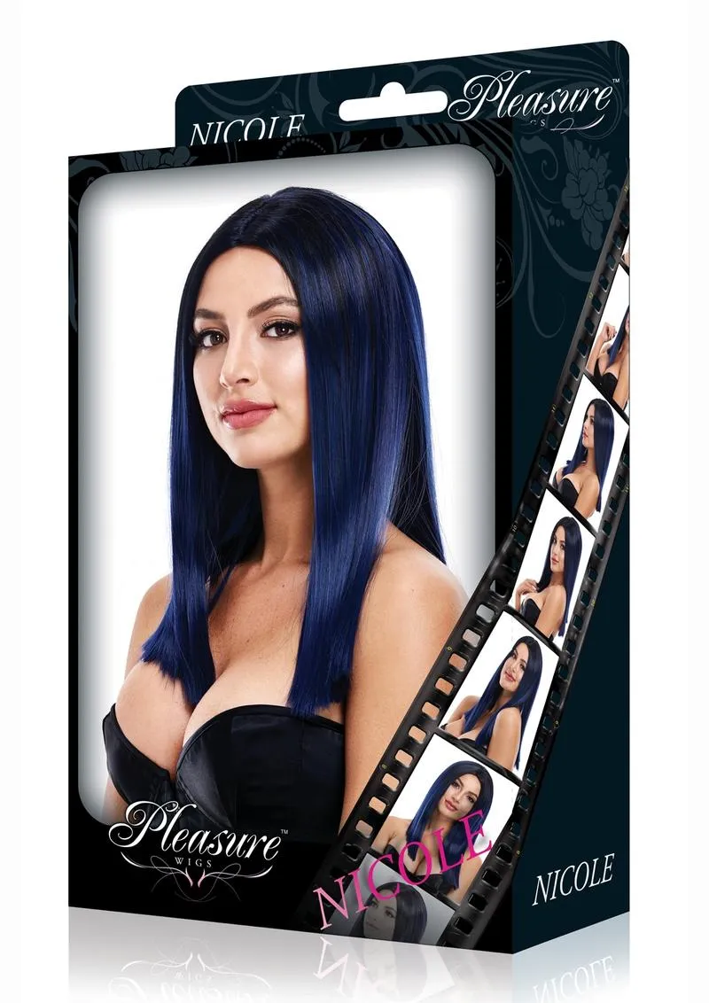 Pleasure Wigs Nicole parrucca viola rocker