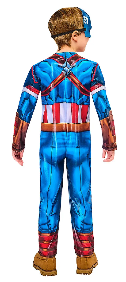 Rubies Capitan America Black Line costume bambino scudo