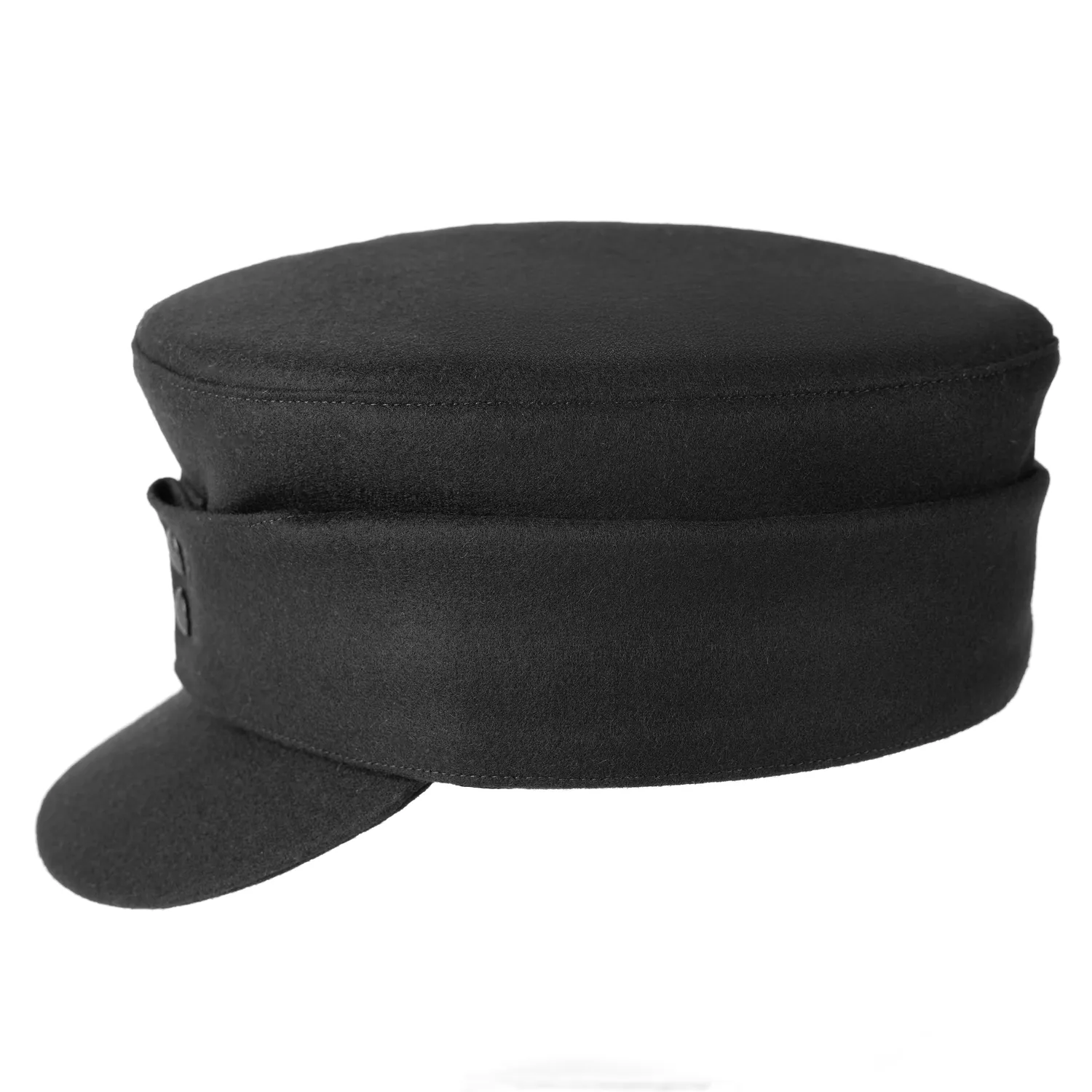 Altenburg M43 Black Field Cap berretto militare nero storico