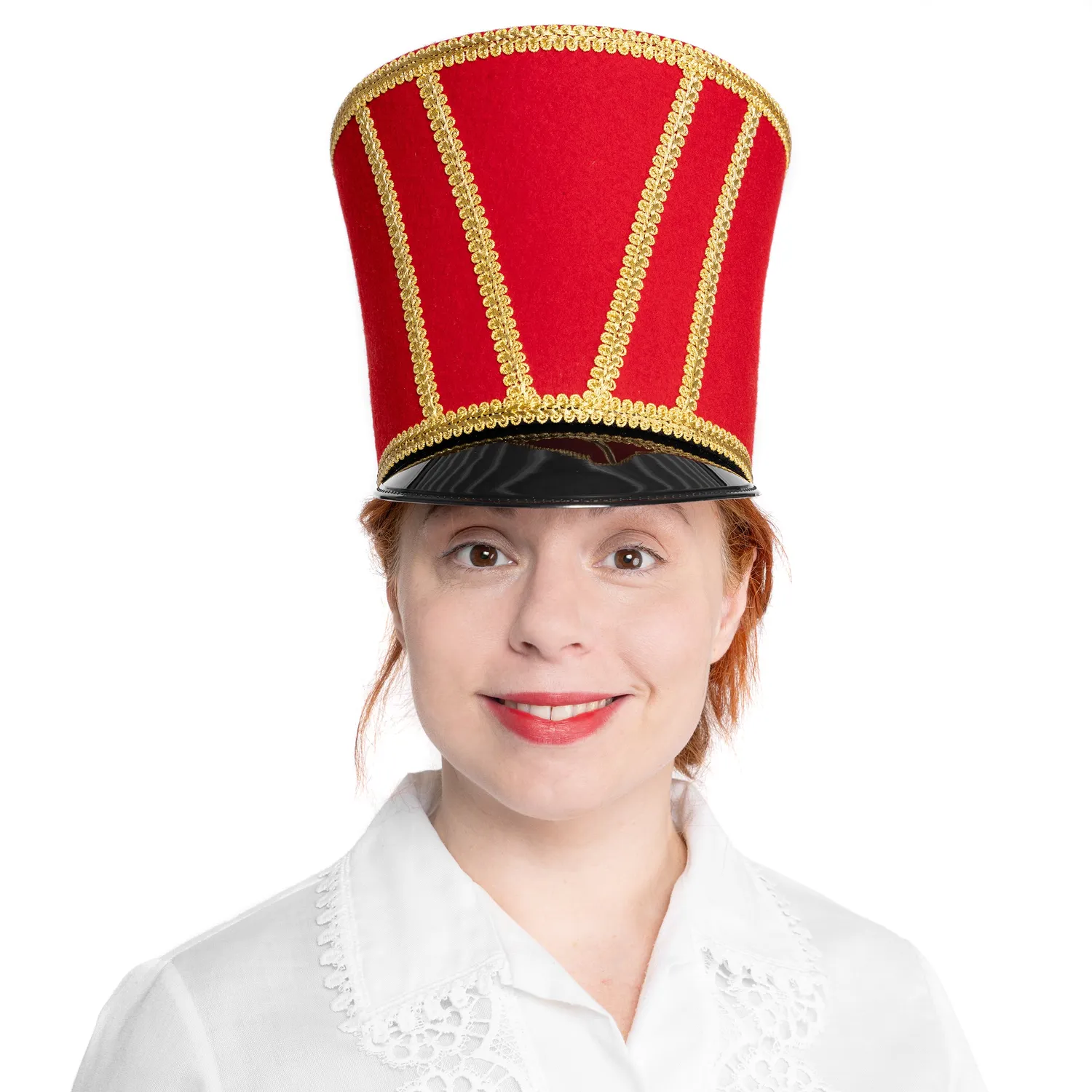 Altenburg shako guardia rosso scintillante