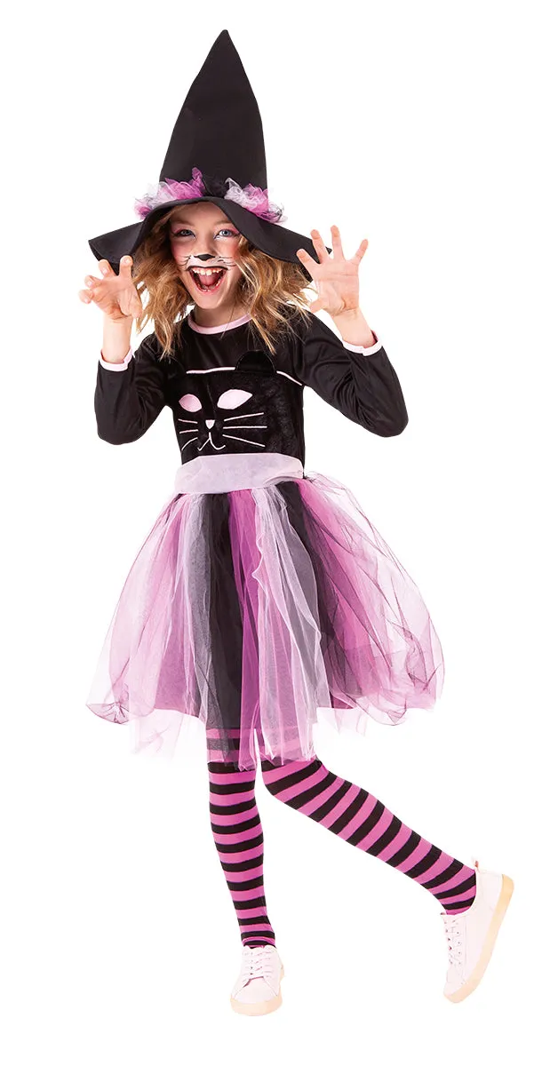 Rubies Strega Felina costume bambina tutù cappello