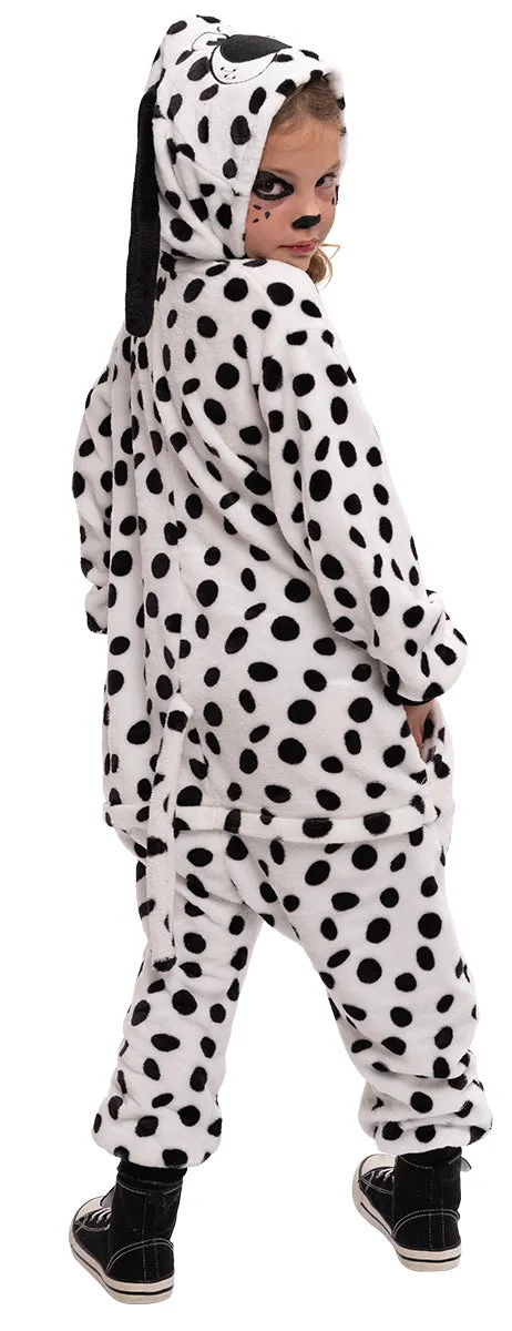 Rubies Dalmata costume bambino tuta maculata