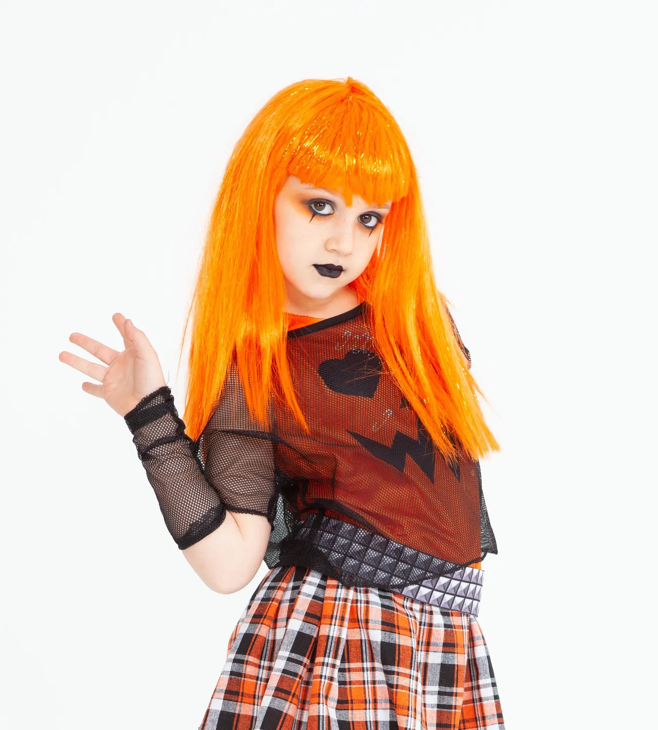 Rubies Punky Pumpkin costume bambina zucca Halloween