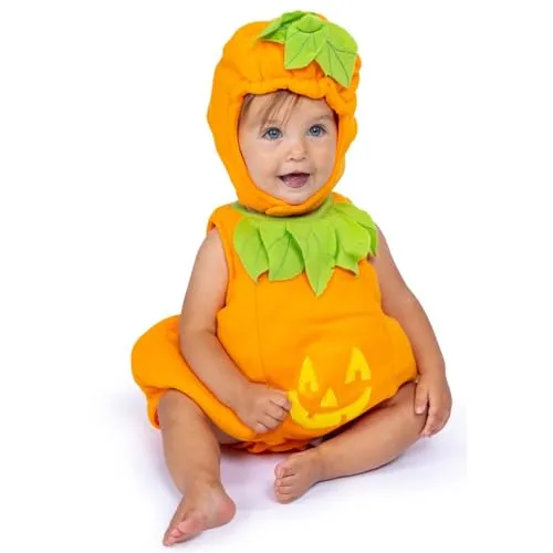 Dress Up America Costume Zucca Neonato 3-6 Mesi Bubble Cappello