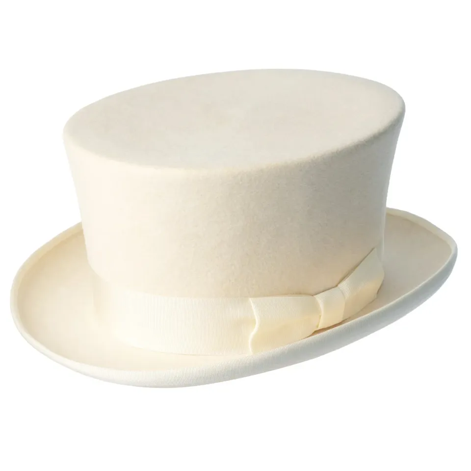 Altenburg Biedermeier cilindro crema feltro taglie 54-64 elegante