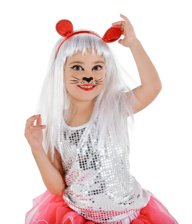 Rubies Mousy Purpy Diadema Topolino Glitter Bimba Assortito