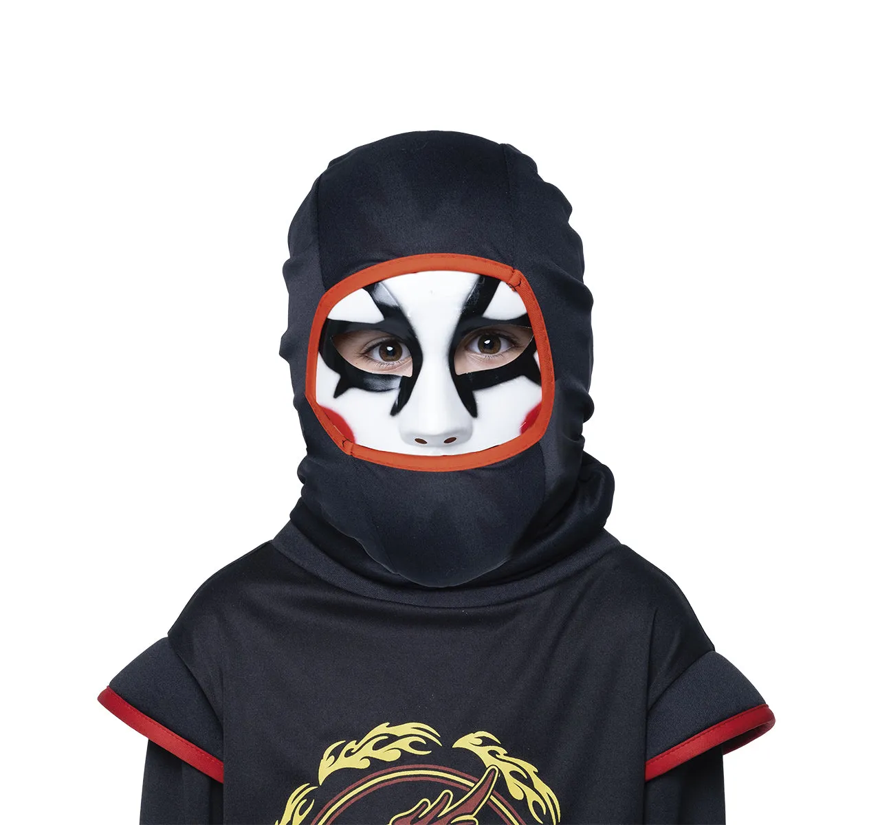 Rubies Ninja Maschera con Cappuccio OS Nera