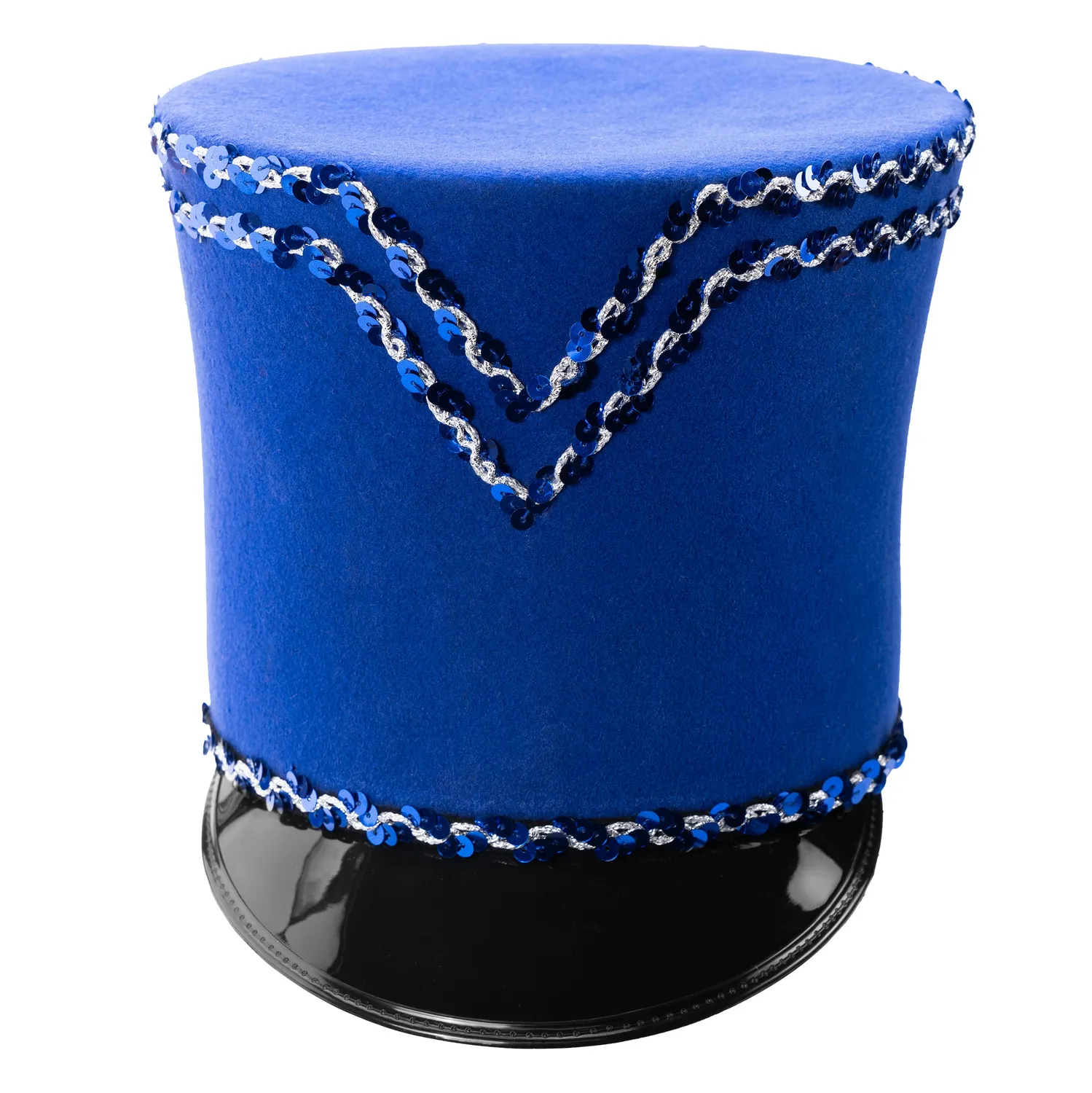 Altenburg shako guardia blu cappello scintille taglie