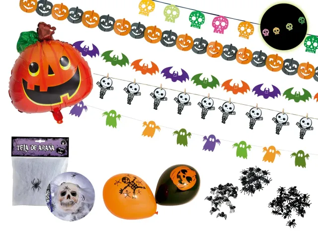 Rubies Pacchetto Deco Halloween decorazioni festa assortite