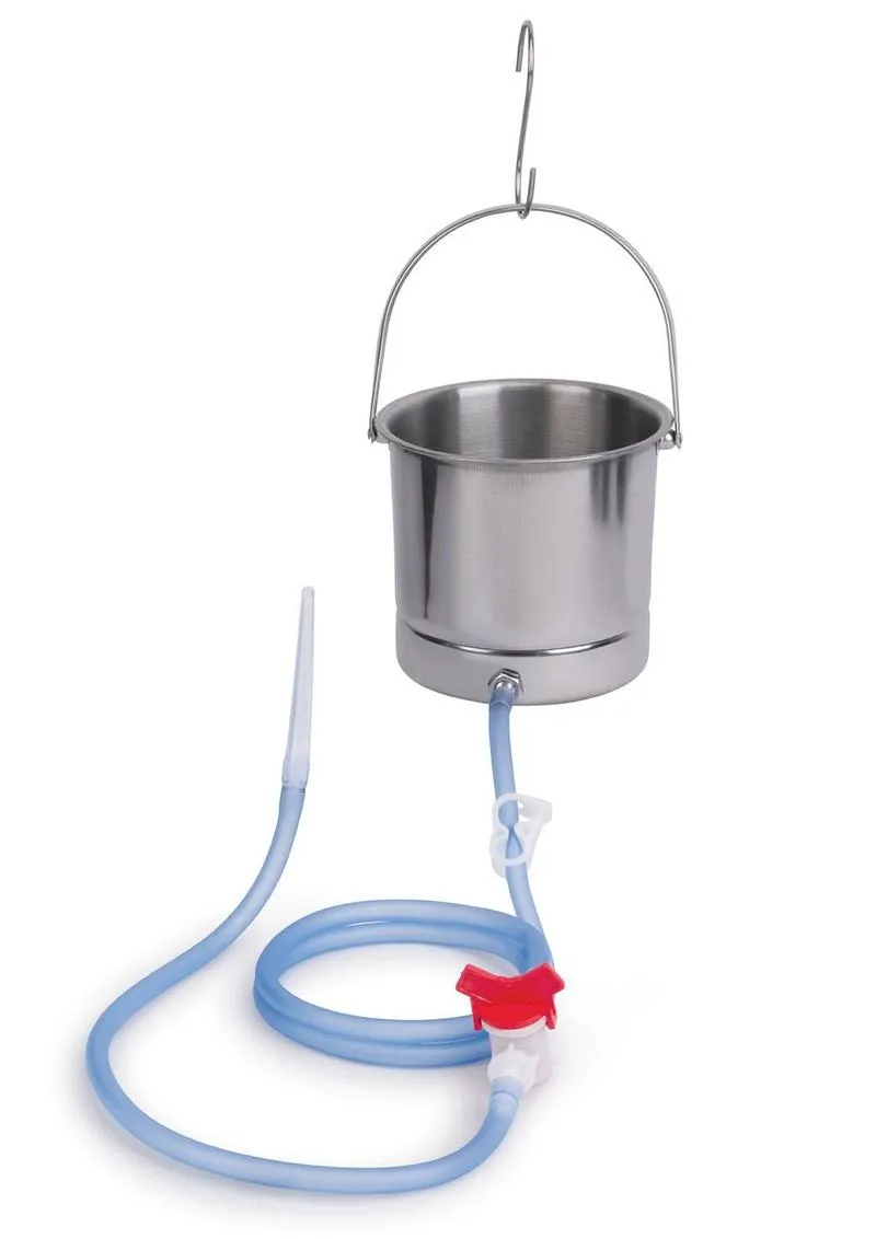AquaClean Bucket Mate doccia intima acciaio 8 pezzi