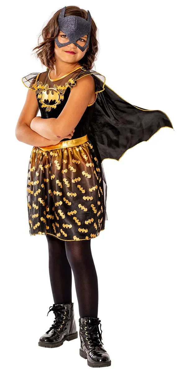Rubies Batgirl Deluxe costume bambina completo con maschera