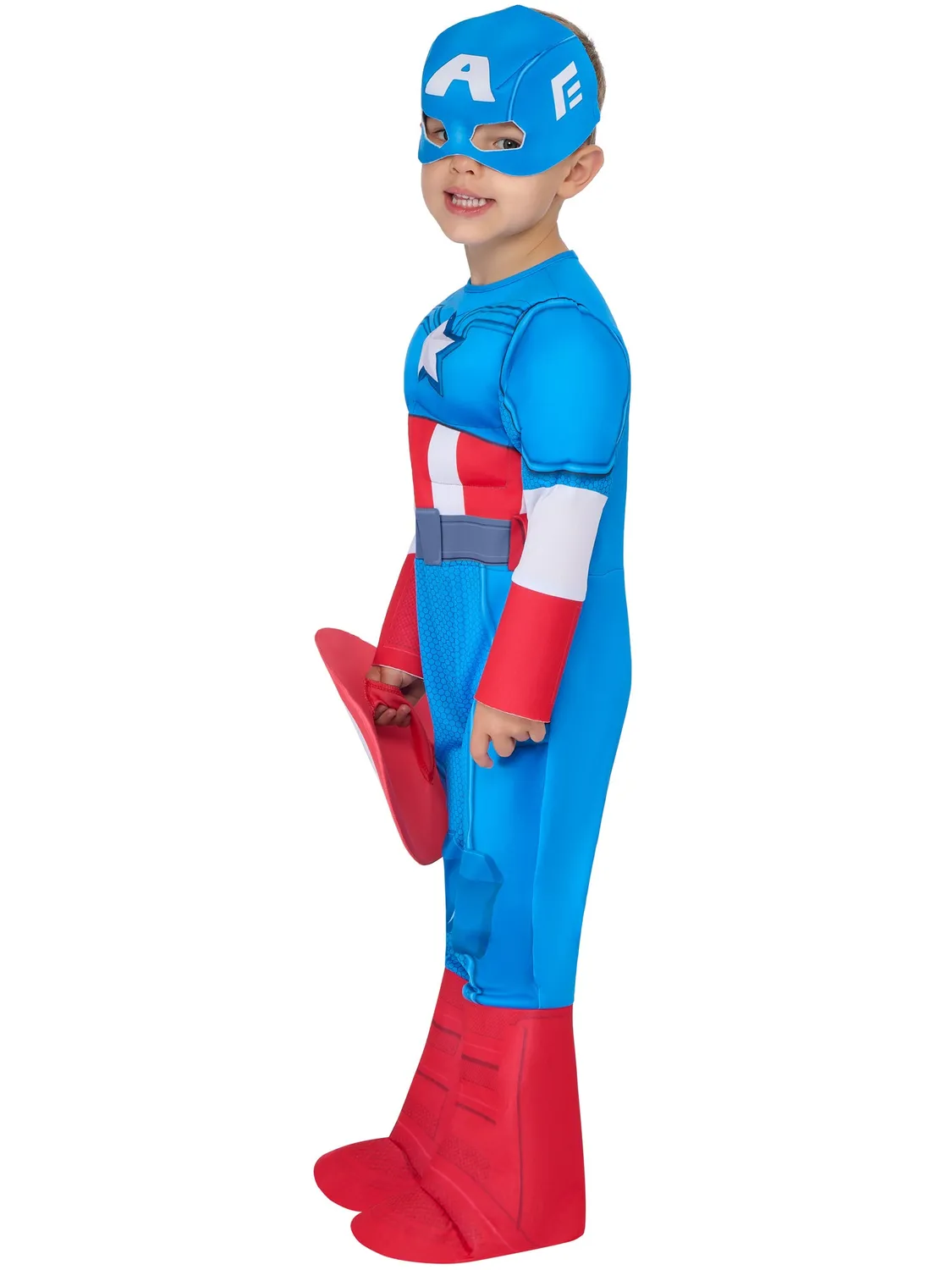 Rubies Capitan America Deluxe costume bimbo 2-3 anni