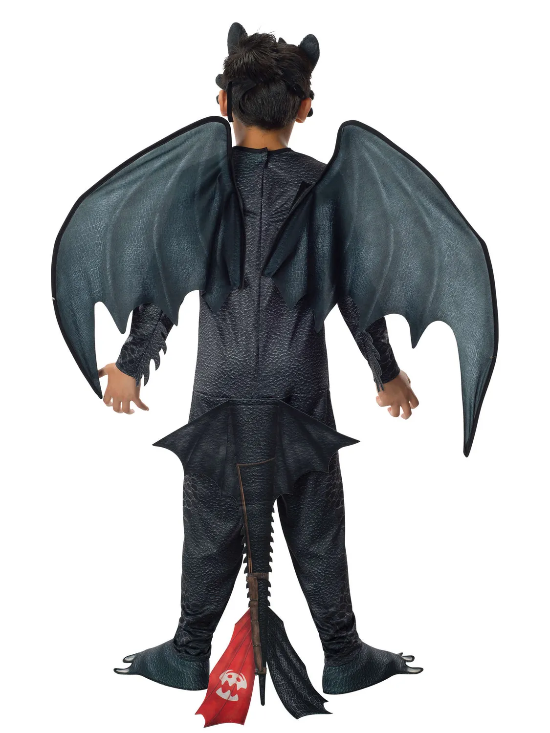 Rubies Toothless Night Fury Deluxe costume bambino M drago