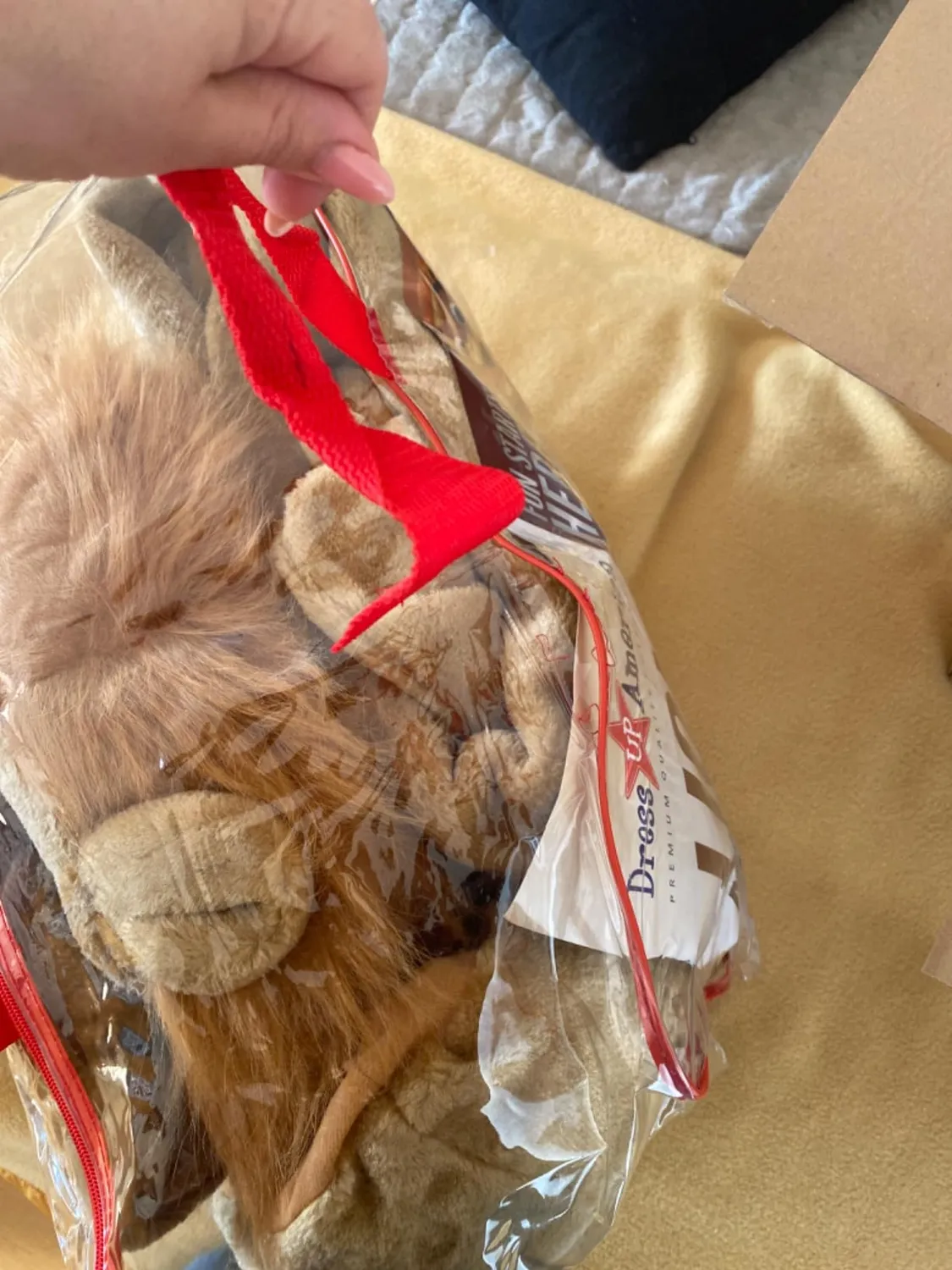 Dress Up America Leone costume mascotte adulto peluche