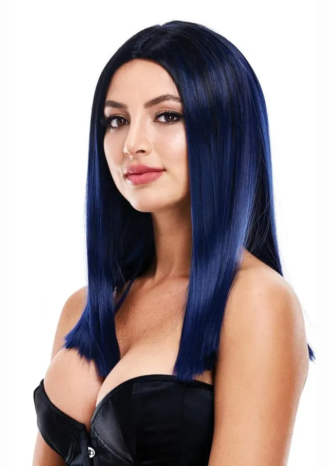 Pleasure Wigs Nicole parrucca viola rocker