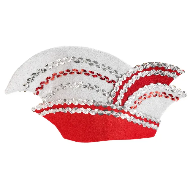 Altenburg berretto carnevalesco comitato bianco rosso 54-64