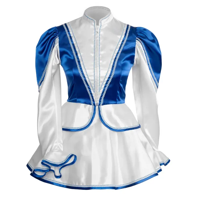 Altenburg abito guardia bianco blu majorette danza