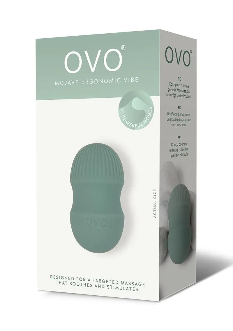OVO Mojave Mini Vibe vibratore verde USB 10 modalità
